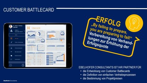 customer battlecard onepager